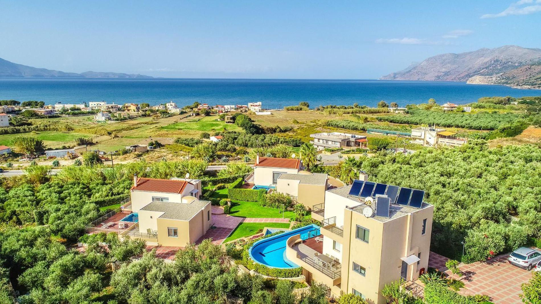 Anemon Villas Kíssamos Eksteriør billede