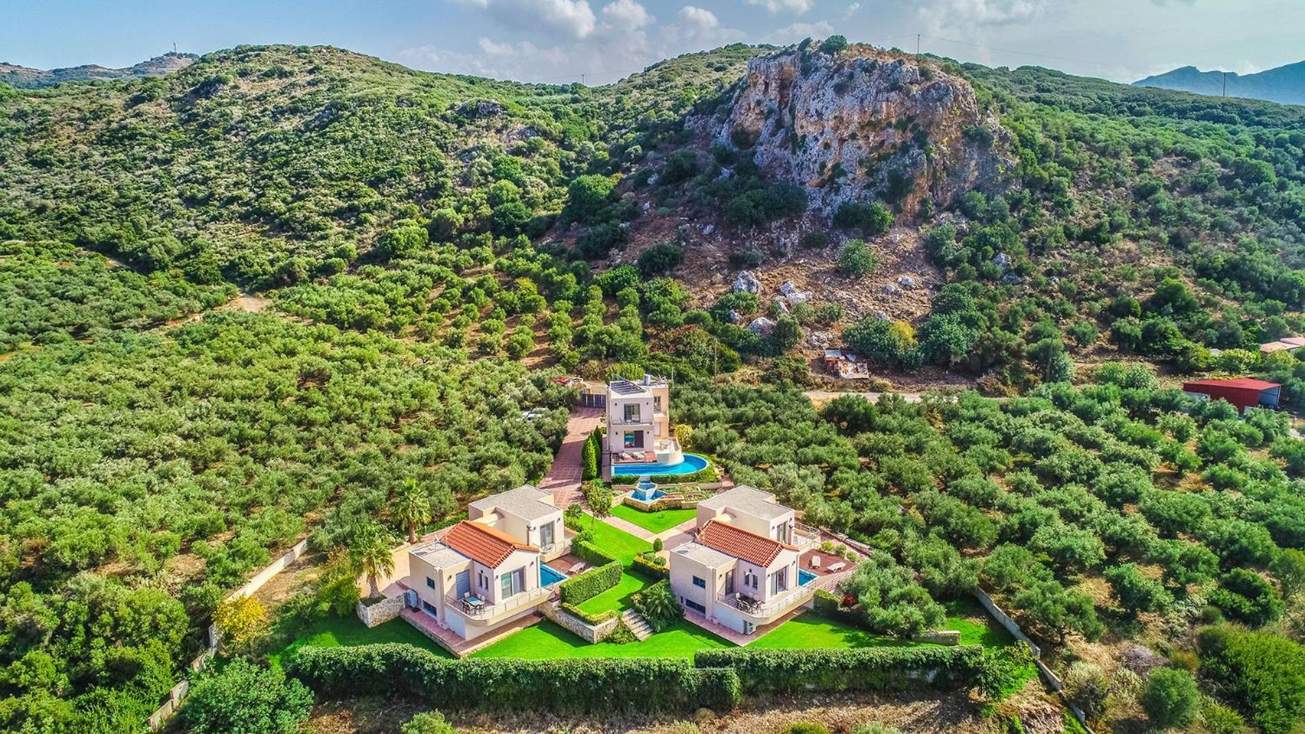 Anemon Villas Kíssamos Eksteriør billede