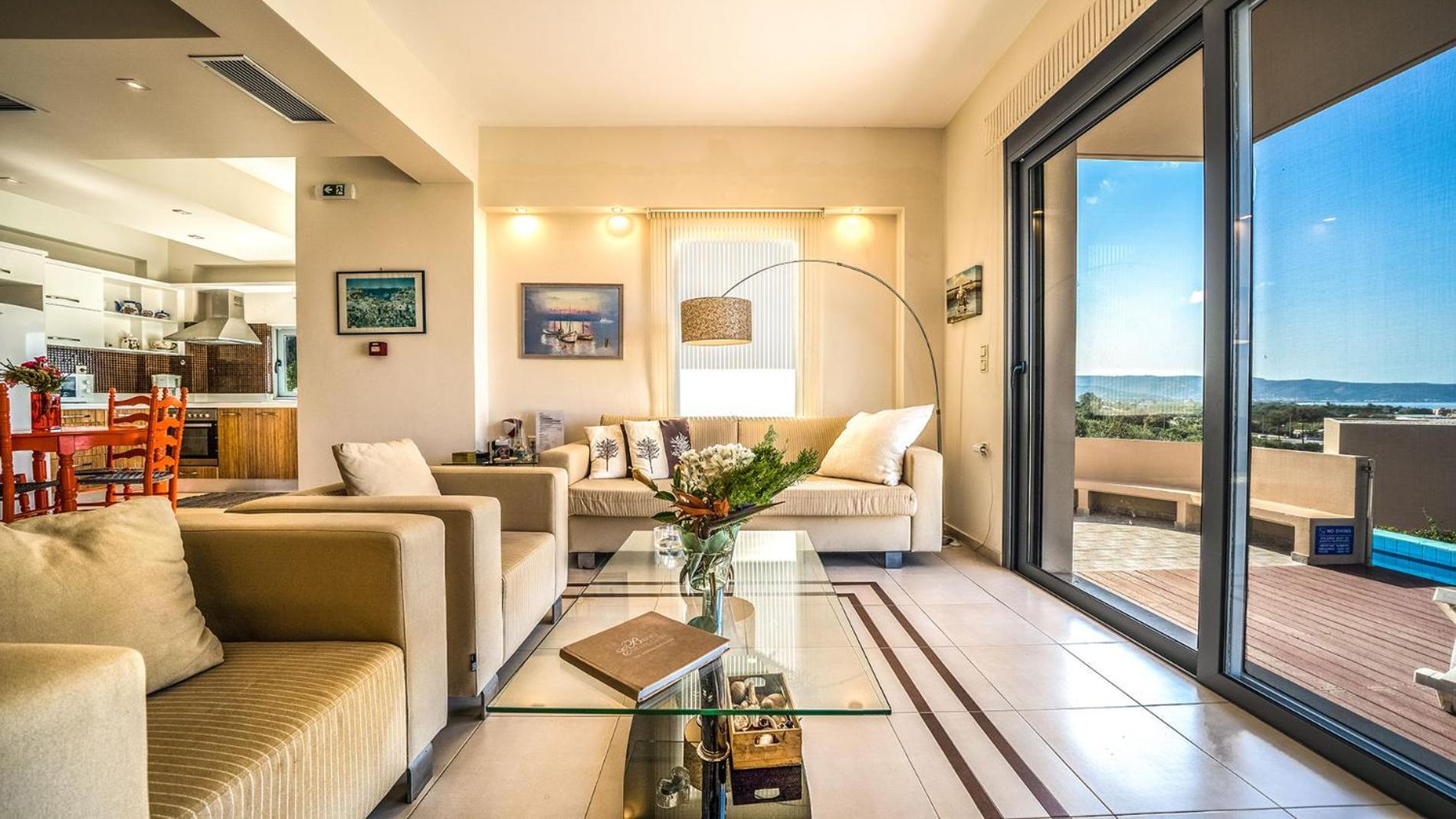 Anemon Villas Kíssamos Eksteriør billede